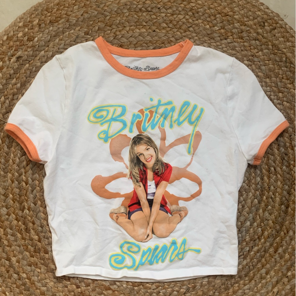 limited britney spears crop tank